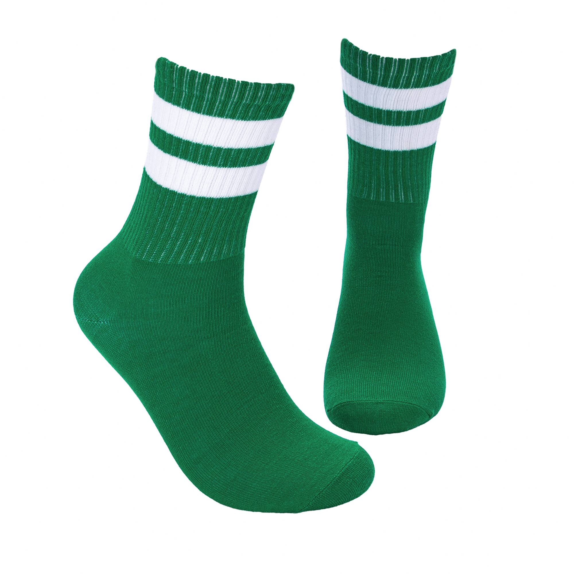 Green Athletic Youth Crew Socks by Celebrate It™